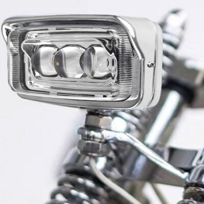 6.42'' Motorcycle LED Headlight Lamp For Harley Softail Chopper Bobber Cafe Racer