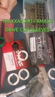 For Traxxas 1/5 X-MAXX XMAXX 6S XRT 8S Drive Cup Sleevs Set 4Pcs