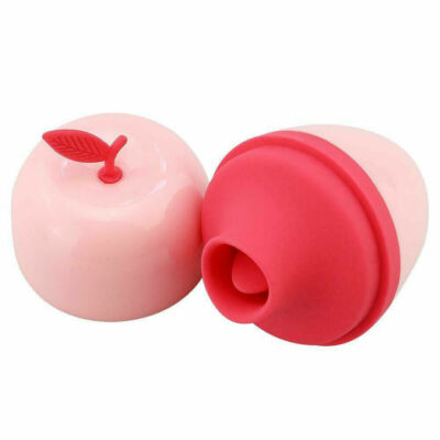 7 Speed Discreet Apple Fruit Clit Nipple Licking Sucking Masturbating  Vibrator