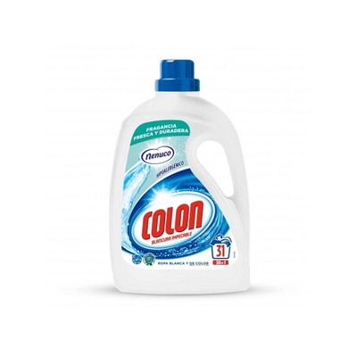 Colon Detergente Ropa Gel Hipoalergénico Nenuco 1.86L (30 dosis)