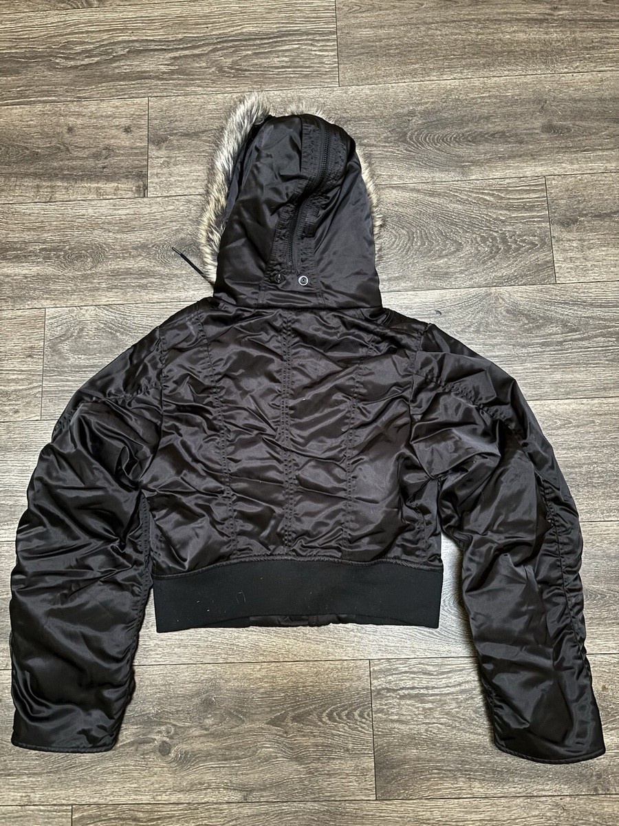 Yeezy Season 1 Cropped Fur Bomber Jacket - Size Large | eBay Yeezy Season 1 Cropped Fur Bomber Jacket - Size Large | eBay