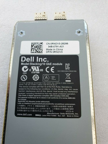 Dell powerconnect 10gbit stacking module rndv3 - Afbeelding 6 van 6