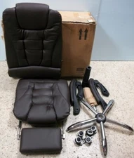 HOMCOM POPULAR PRODUCTS FOR HOME, OFFICE CHAIR, BROWN, BAR CODE: 18933-02SSK