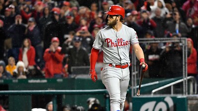 AUTHENTIC MAJESTIC BRYCE HARPER 56 3XL PHILADELPHIA PHILLIES FLEX