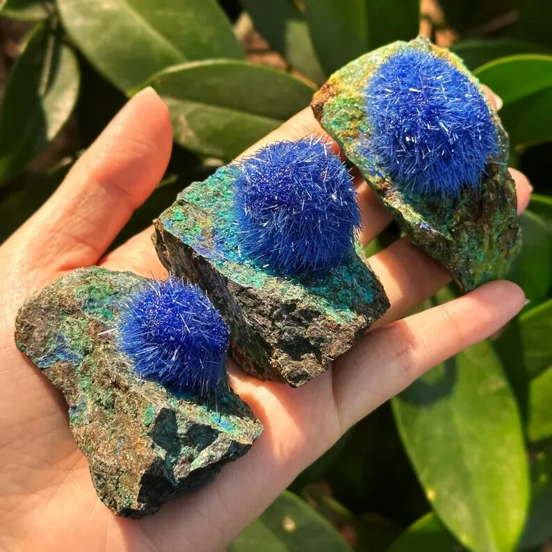 Natural Raw Dandelion Zeolite Cluster Titanium Geode Quartz Crystal ...