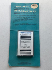 VINTAGE REALISTIC CASSETTE HEAD CLEANER DEMAGNETIZER 44-631 NEW SEALED