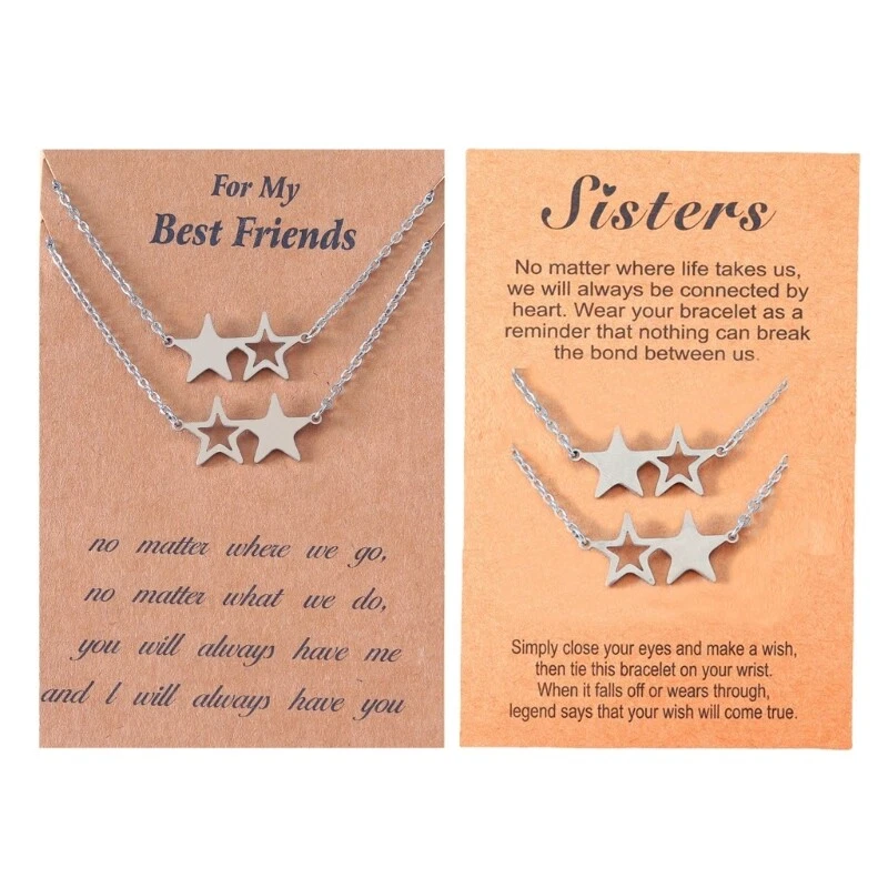 Friendship necklaces for 5 best sale ebay