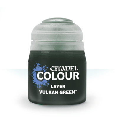 Schicht: Vulkan Green (12 ml) 22-90 Games Workshop Citadel Farbschicht Lack Wa...