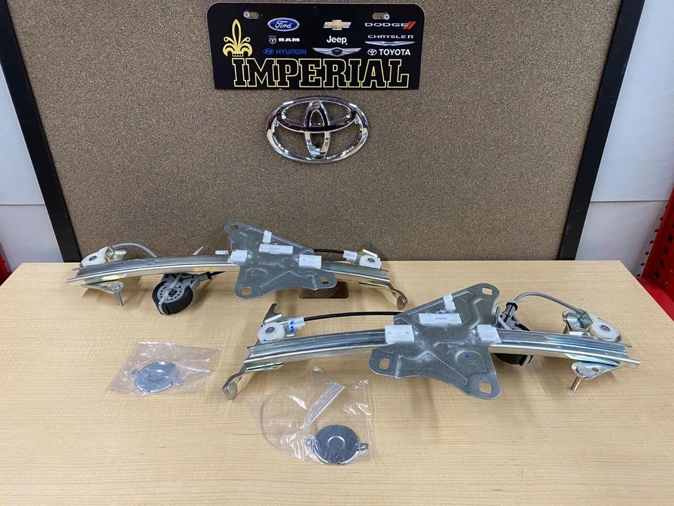 1993-1998 TOYOTA SUPRA JZA80 DOOR WINDOW REGULATOR LEFT & RIGHT GENUINE OEM - Image 2 of 4