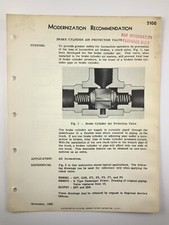 Brake Cylinder Air Protection Modernization Gm Emd Electro Motive Division X180