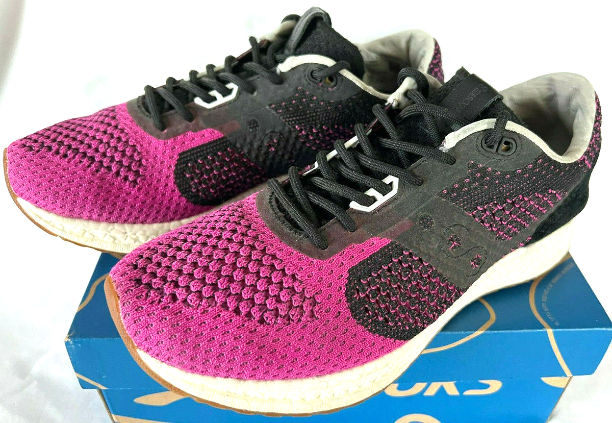 Saucony X Solebox Shadow 5000 EVR Pink black Devil S70408-1  display picture 2