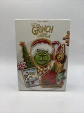 Dr. Seuss' How The Grinch Stole Christmas 2000 DVD Embossed Slipcover