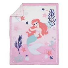 Disney Ariel Cute by Nature 3pc Mini Crib Set