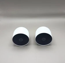 Google - US Nest Cam Indoor/Outdoor Security Camera (Pack of 2) - White