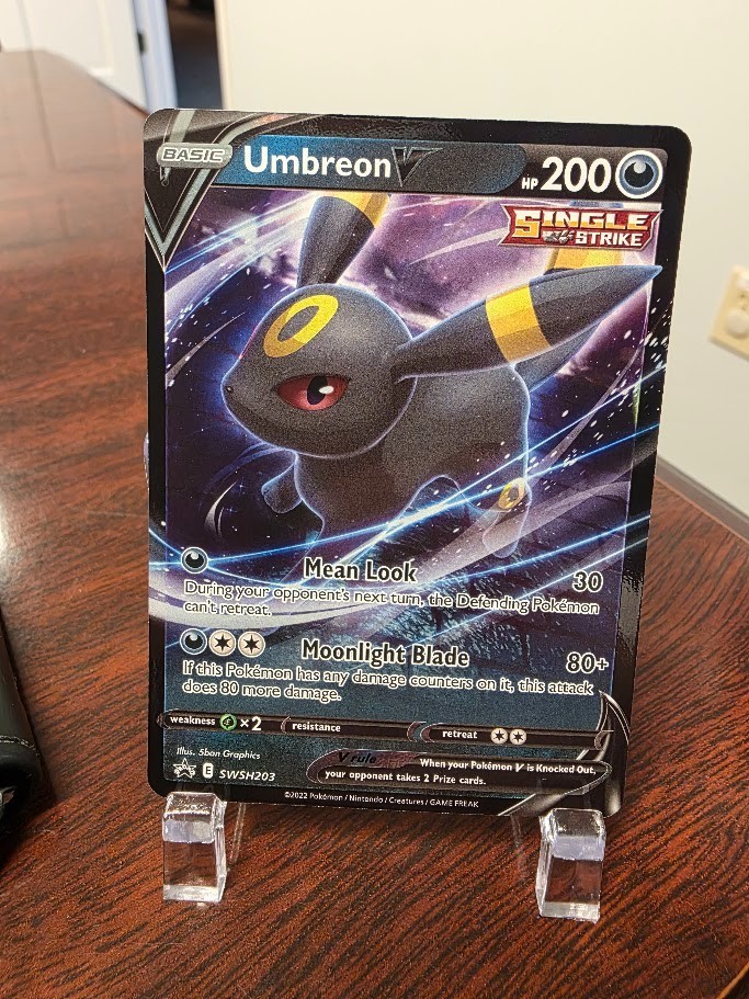 Umbreon V SWSH203 SWSH: Sword & Shield Promo Cards Holo English Pokemon TCG
