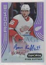 2019-20 Upper Deck Synergy Rookies Purple 4/56 Ryan Kuffner #59 Auto m8e