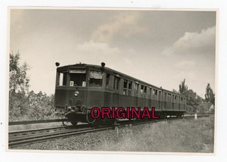 Orig Photo 1960 Railway Berlin S Bahn ET 165 near Wannsee to Stahnsdorf