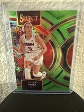 2024 Panini Select WNBA #165 Haley Jones Prizms Neon Green #/75 NICE! 