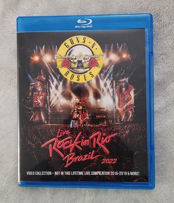 GUN N ROSES Rock In Rio 2022 + Video Collection & Much More! (2 BLU-RAY SET) - Image 1 of 4