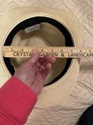 RARE Disney Aulani Ko Olina Hawaii Straw Sun Hat Fedora Colorful Silk Trim Adult — photo 8