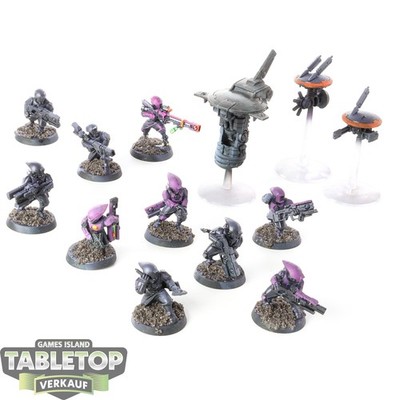 Kill Team - 13 Pathfinders - teilweise bemalt