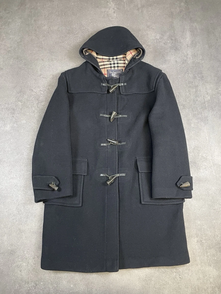 Burberry Wool Duffle Coat In Men's Coats & Jackets for sale - eBay