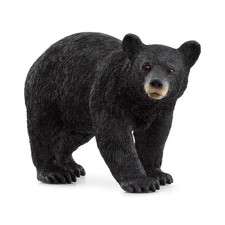 Schleich American Black Bear Toy Figure Wild Life Educational Play for Kids 3 