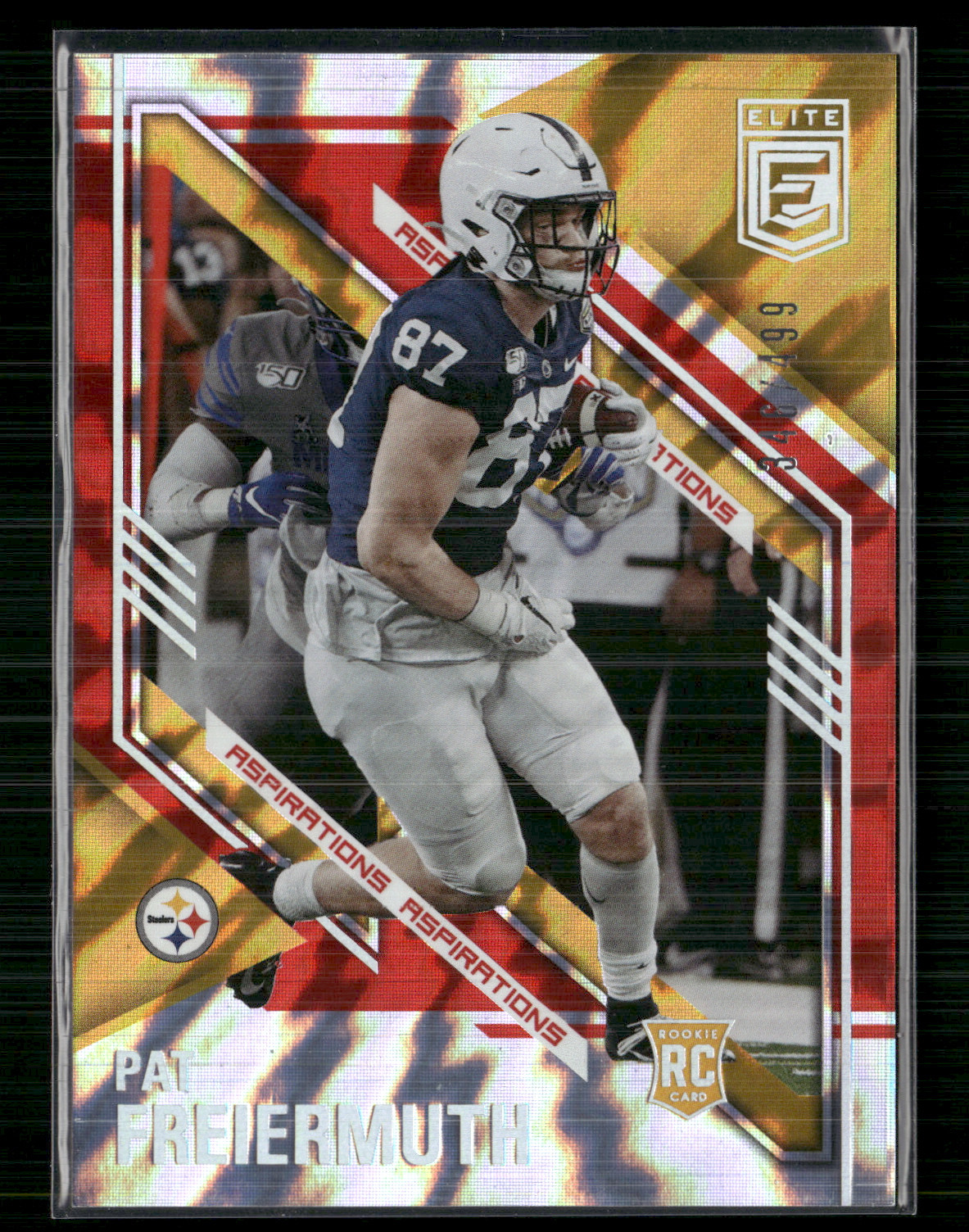Pat Freiermuth 2021 Elite Aspirations Shimmer RC 346/499 #118
