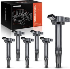 A-Premium 6PCS Ignition Coil Packs Compatible with Toyota, Lexus  Lotus Vehicle