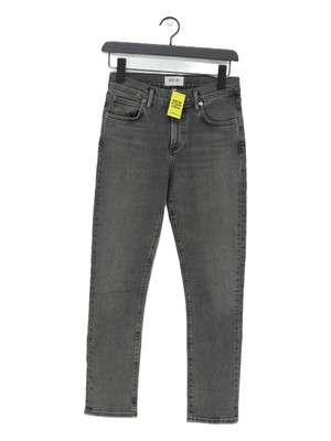 Agolde Damen Jeans W 24 in schwarz Baumwolle mit Elasthan, Viskose Skinny