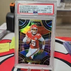 2018 Patrick Mahomes II /25 PSA 10 POP 11 Tie-Dye Prizm Panini Select Sensations