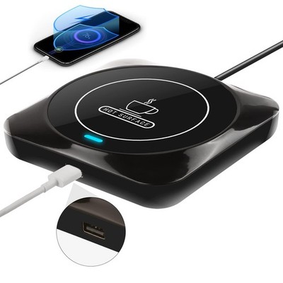 Coffee Mug Warmer, Smart USB Coffee Cup Warmer with Pressure-Induced Auto On/Off