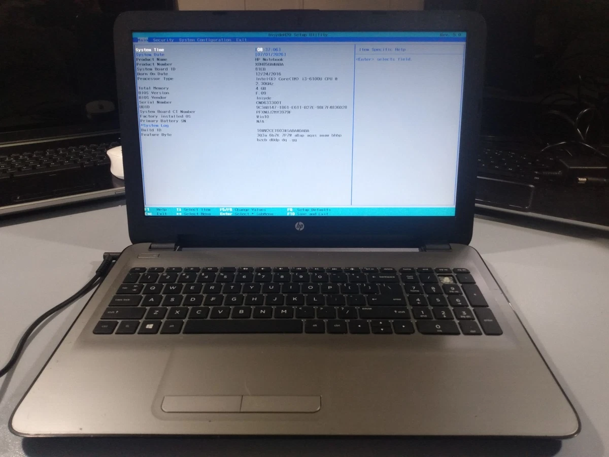 HP Intel Core i3 6th Gen. PC Laptops & Netbooks 8 GB RAM for sale