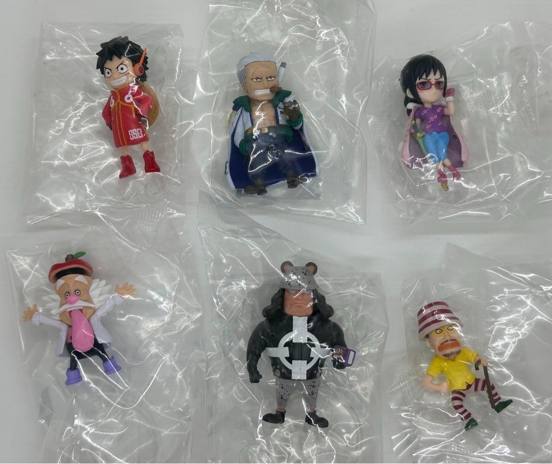 ONE PIECE ONEPI NO MI Vol.17 All Complete set 6 Gashapon Figure