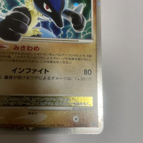 Pokemon Card Lucario LV.X 004/DP-P Holo Visual Book Promo Japonés 2006 - Imagen 6 de 18