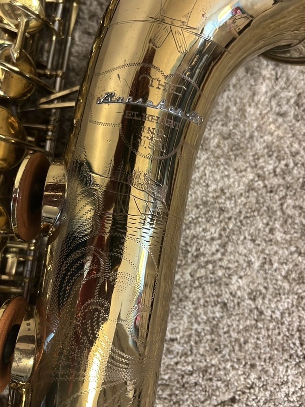 1949 Buescher 400 Tenor Sax/Saxophone, Recent Snap Pads Complete, Plays Great!