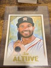 2018 Topps Gallery Baseball Box Topper Jose Altuve Astros Jumbo Card #OBT-JA
