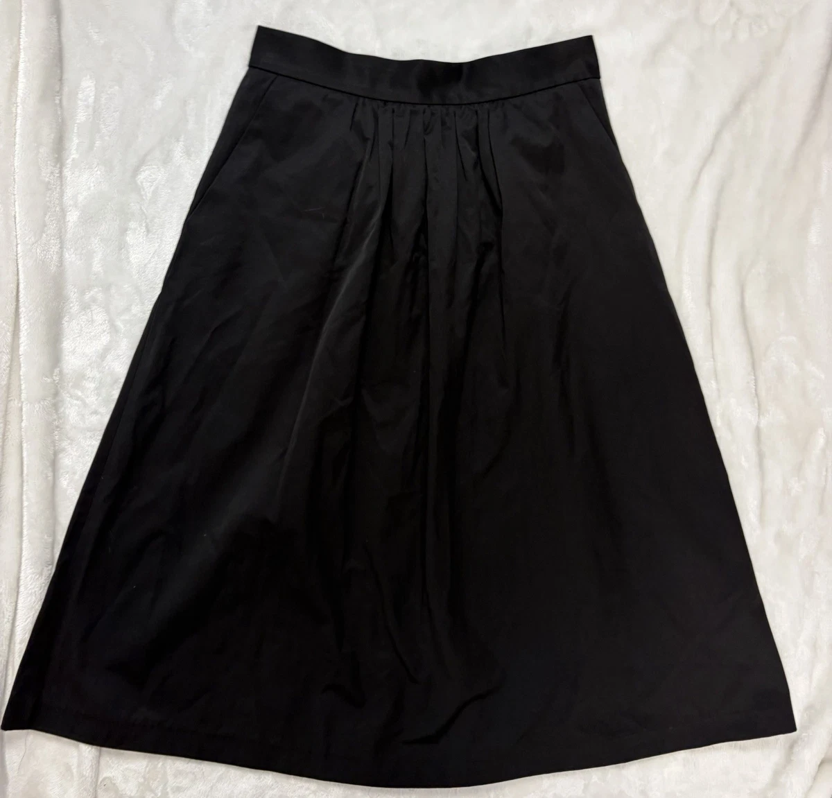 falda midi falda algodon zara