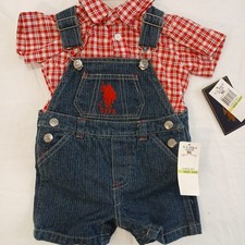 Us Polo Assn Overalls Toddler Size 3/6month