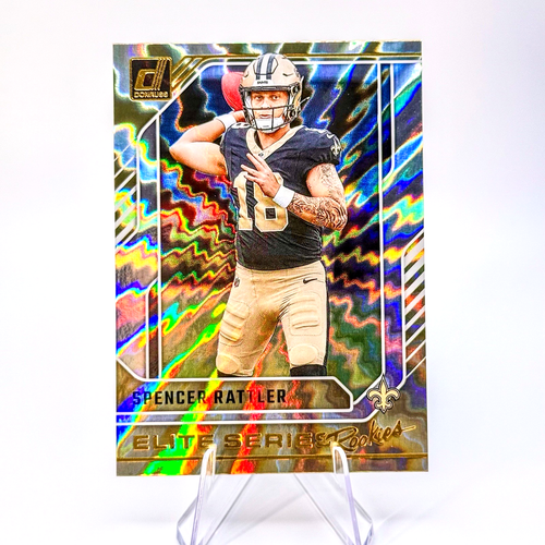Spencer Rattler (RC) 2024 Panini Donruss Elite Series Rookie #8 Saints QB1 🔥