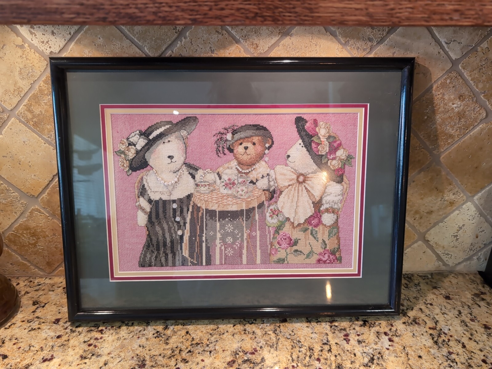 Time Party 3d Matted & Framed Picture