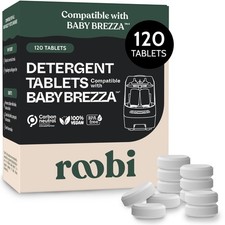 Detergent Tablets Compatible with Baby Brezza 120 Count Formulated for Bottle