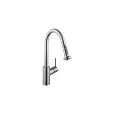 Hansgrohe 14877801 Talis S High Arc Pull Down Kitchen Faucet - Stainless Steel