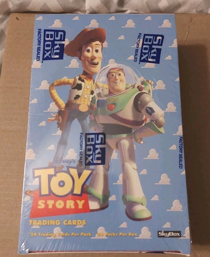 1995 Skybox Disney Pixar Toy Story Factory sealed JUMBO trading Card box 24 pack - 第 1/6 張圖片