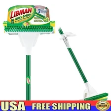 Nitty Gritty Roller Mop W/ Scrub Brush Heavy Duty Sponge Mop All Floors New