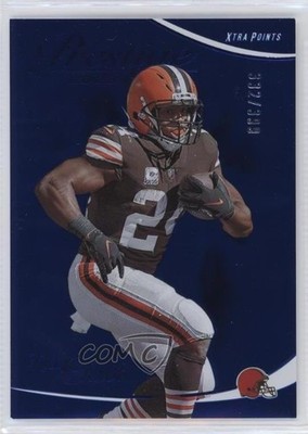 2023 Panini Prestige Xtra Points Blue 332/399 Nick Chubb #76 2qw