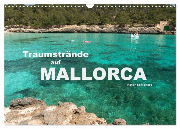 TraumsträNde Auf Mallorca (Wandkalender 2026 Din A3 Quer), Calvendo...-image