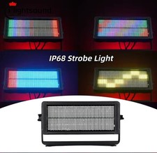 New IP68 48 12 Segment RGB W LED Strobe light dmx512 waterproof flash Lighting