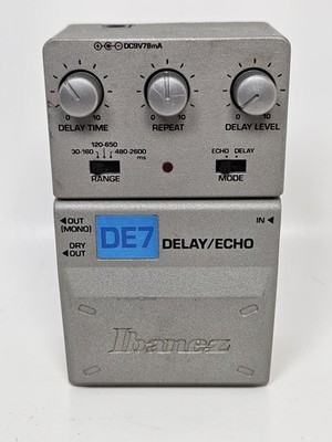 ギター Ibanez DE7 DELAY/ECHO Ibanez DE7 Delay/Echo Guitar Effect Pedal Stompbox | eBay