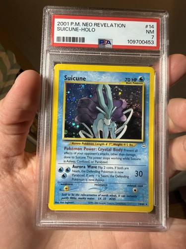 Suicune (Unlimited) graded PSA 7 for sale on eBay